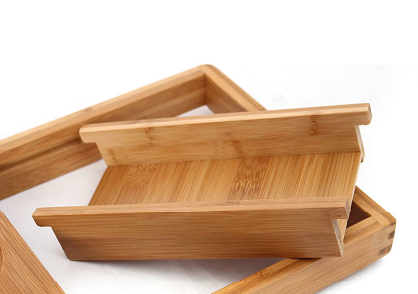 Wooden Bath Caddy Board Shelf
