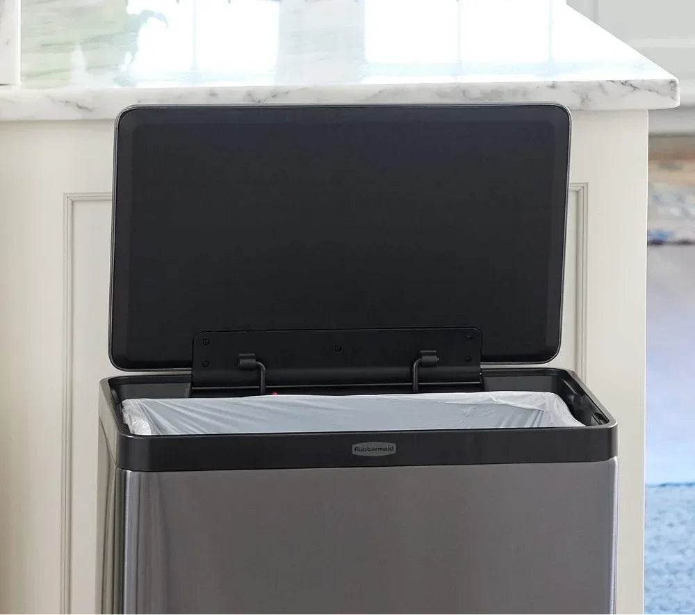 Stainless Steel Step-On Trash Can