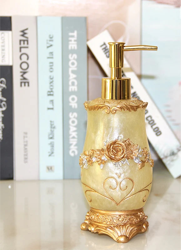 Floral texture resin set