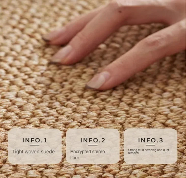 Luxury Handmade Stitched Sisal Carpet
