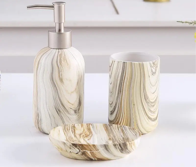 Ceramic kit wood grain set