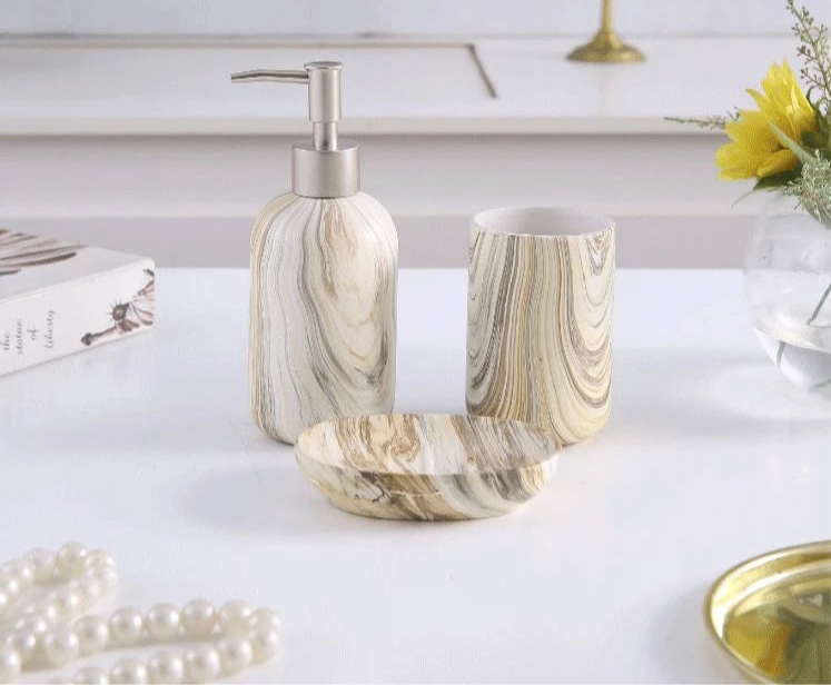 Ceramic kit wood grain set