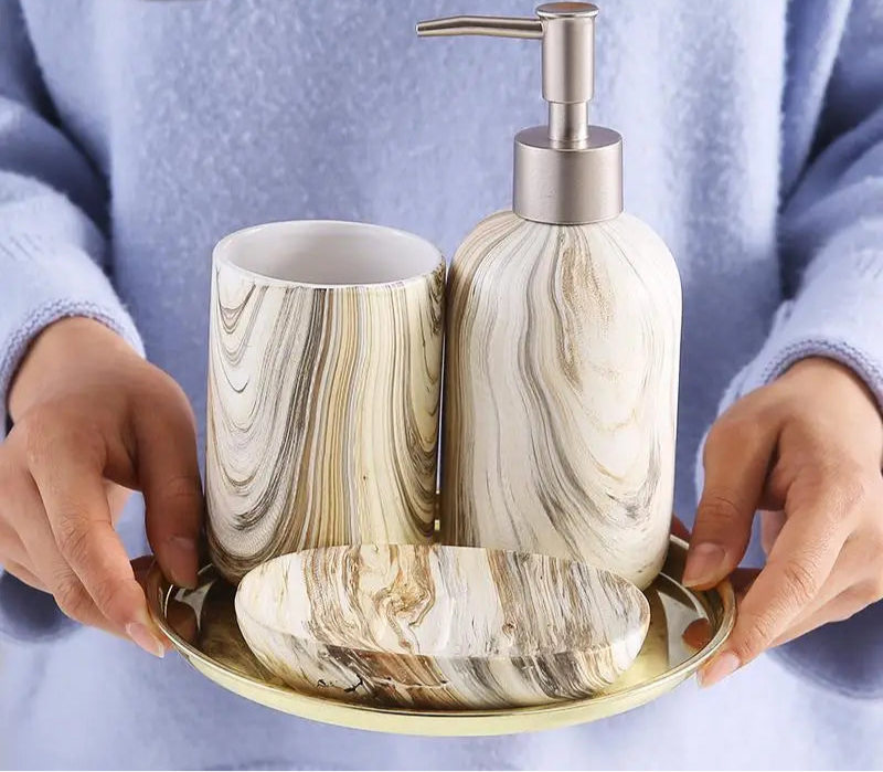 Ceramic kit wood grain set