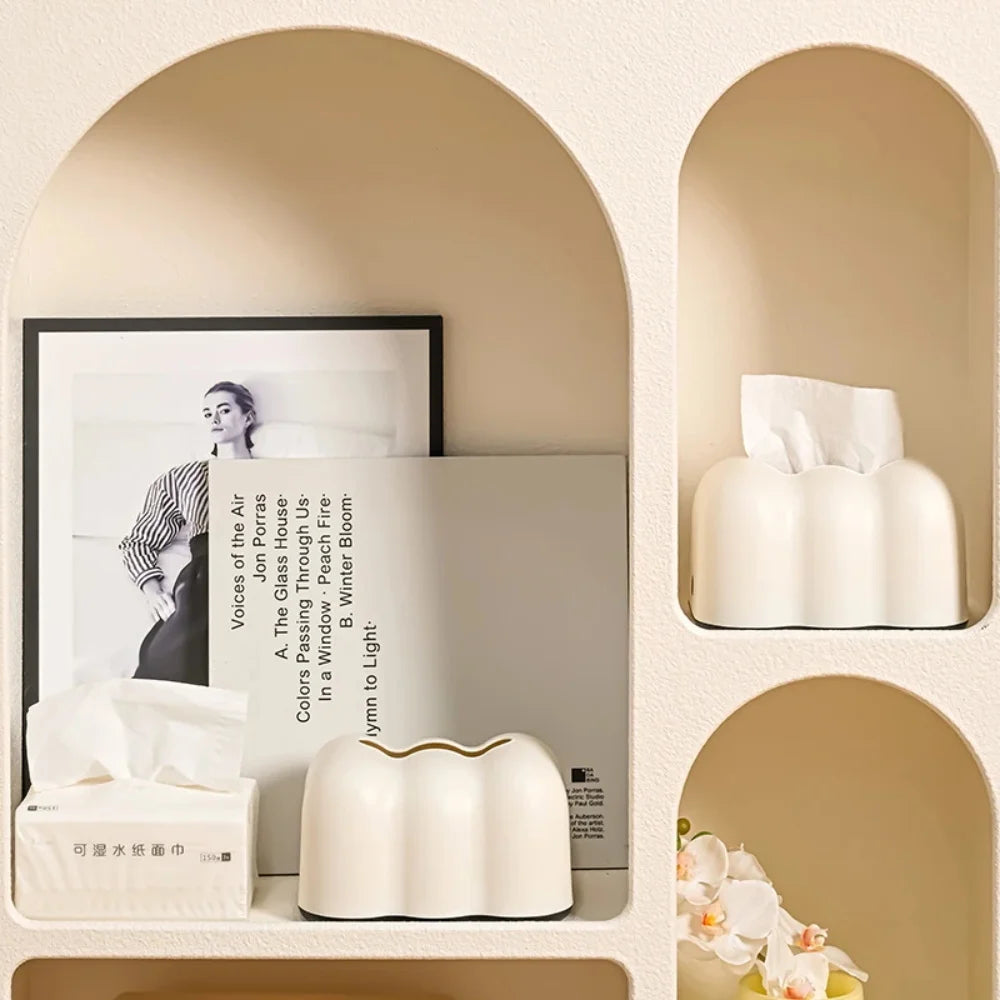 Cloud Tissue Box Holder