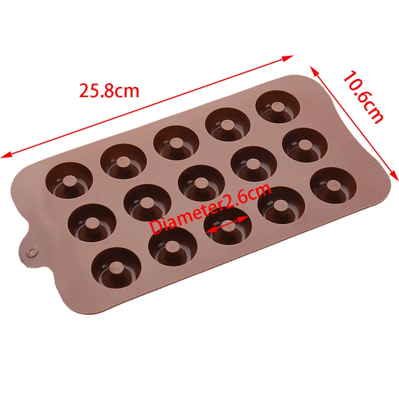 Donut gummy mold
