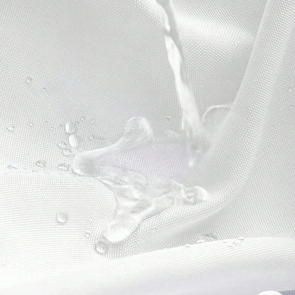 Coffee waterproof shower curtain