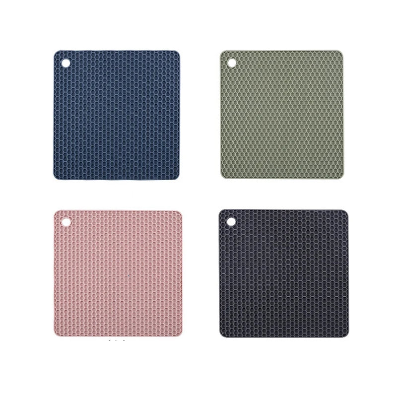 Silicone heat resistant pot coasters