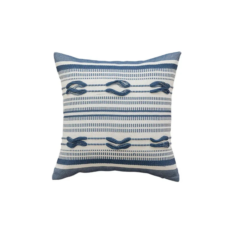 Blue tassle mixed covers