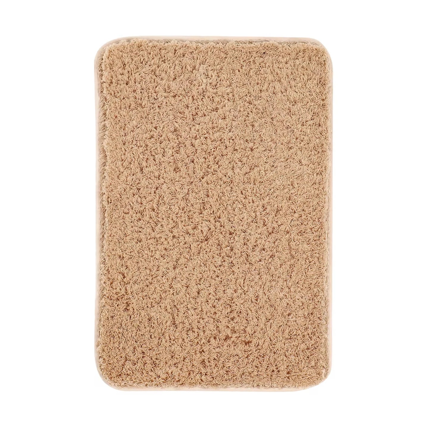 Microfiber fluffy bathroom mat