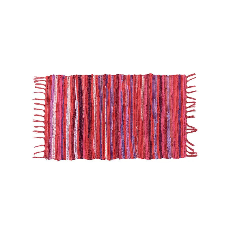 Cotton tassel mat