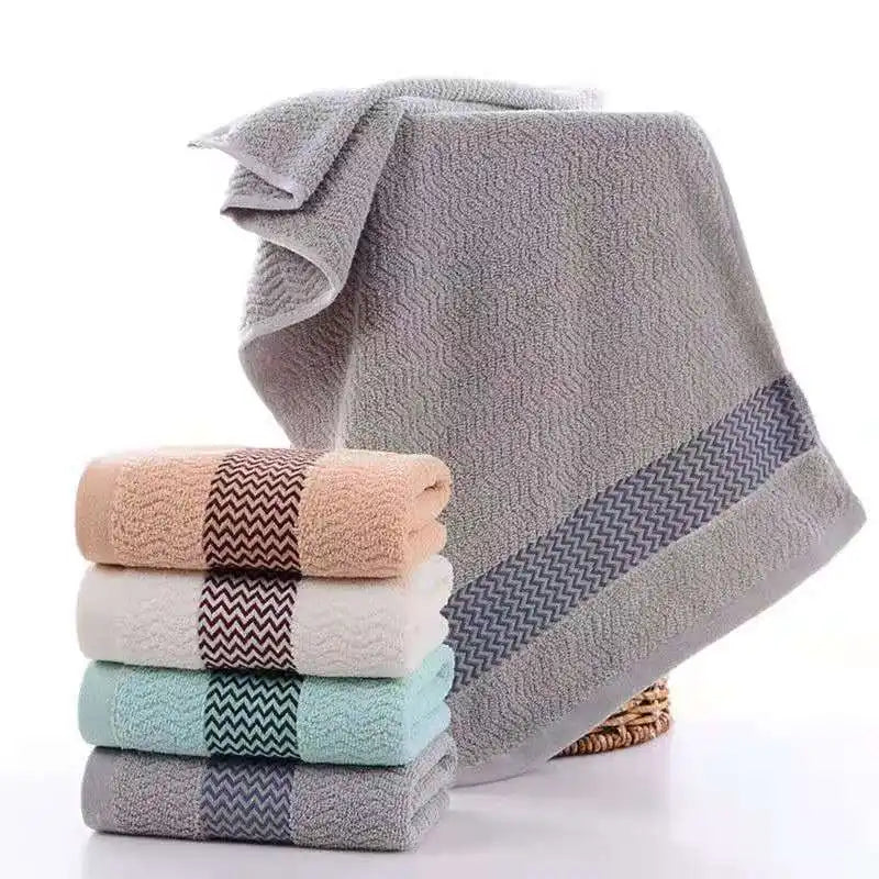 Set of 2 cotton face towels