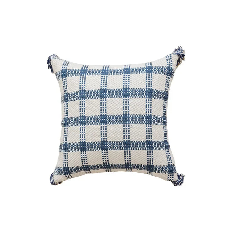 Blue tassle mixed covers