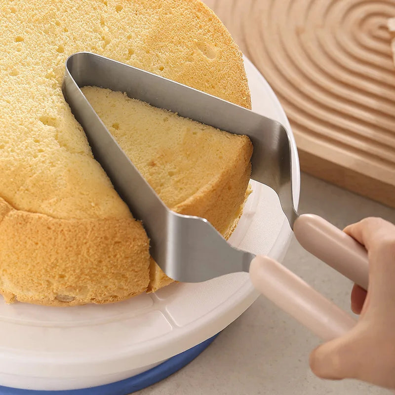 Stainless steel cake cutter