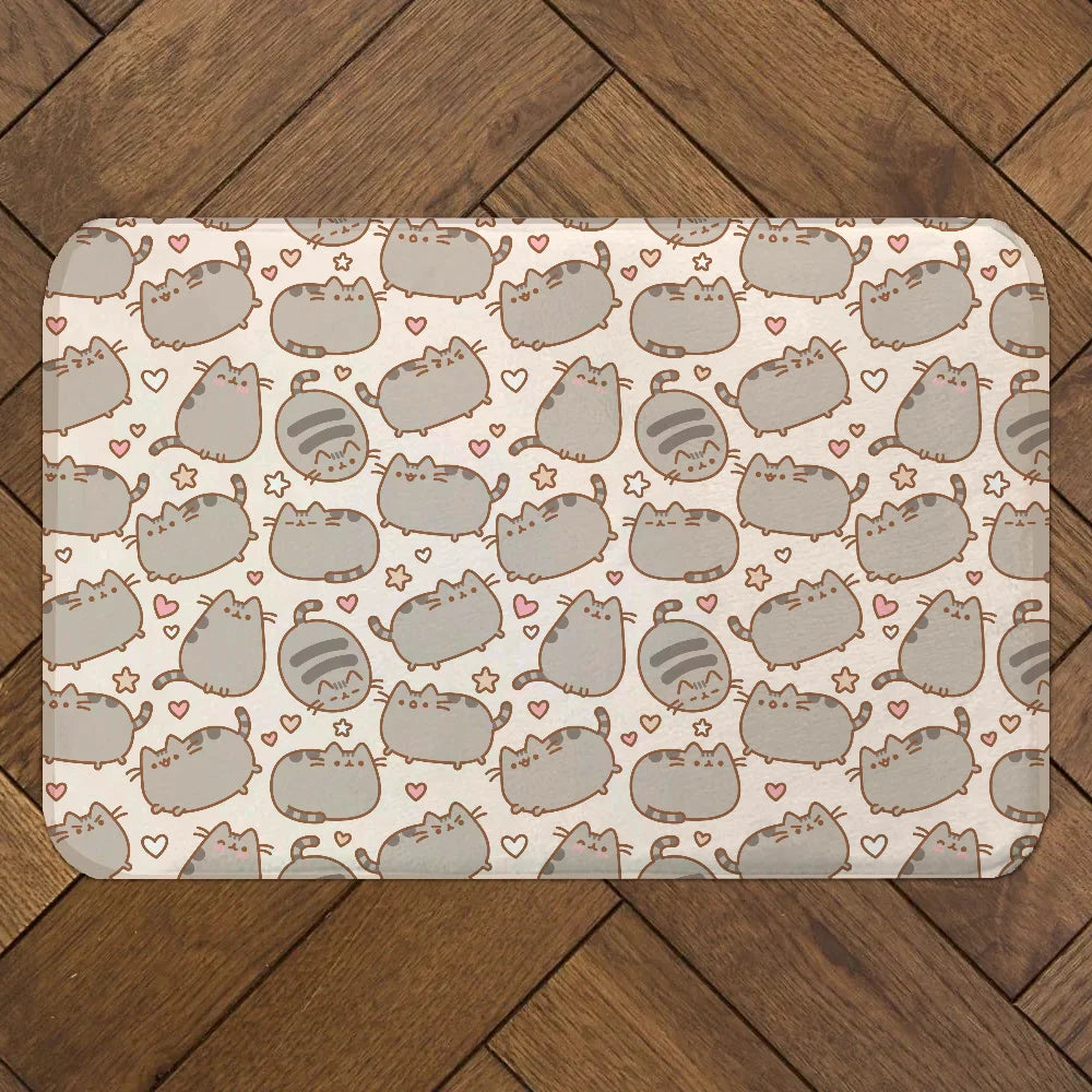 Kitty bath mat