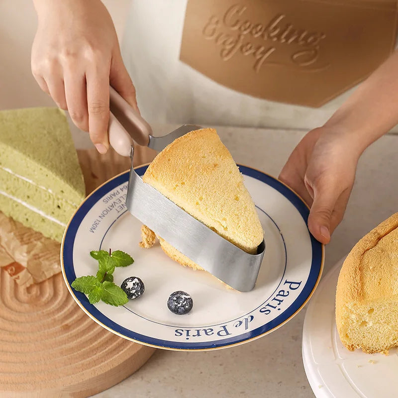 Stainless steel cake cutter
