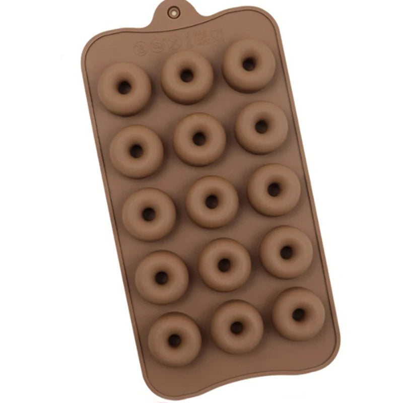 Donut gummy mold