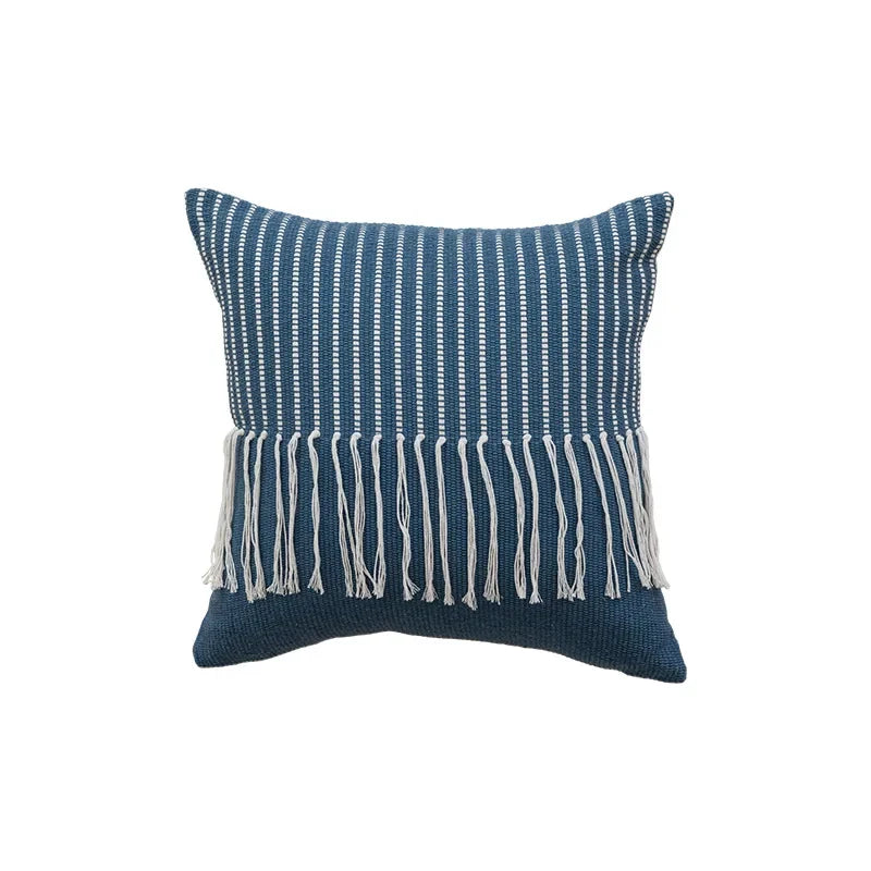 Blue tassle mixed covers