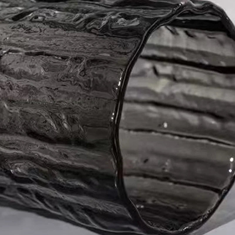 Glacier transparent vase