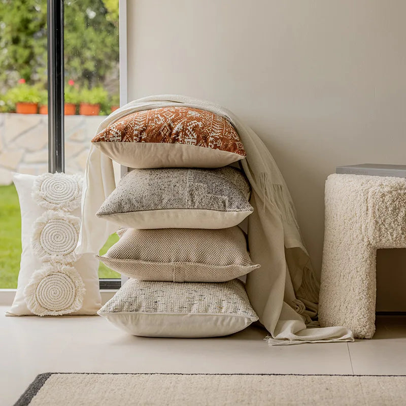 Luxury Jacquard pillow cover