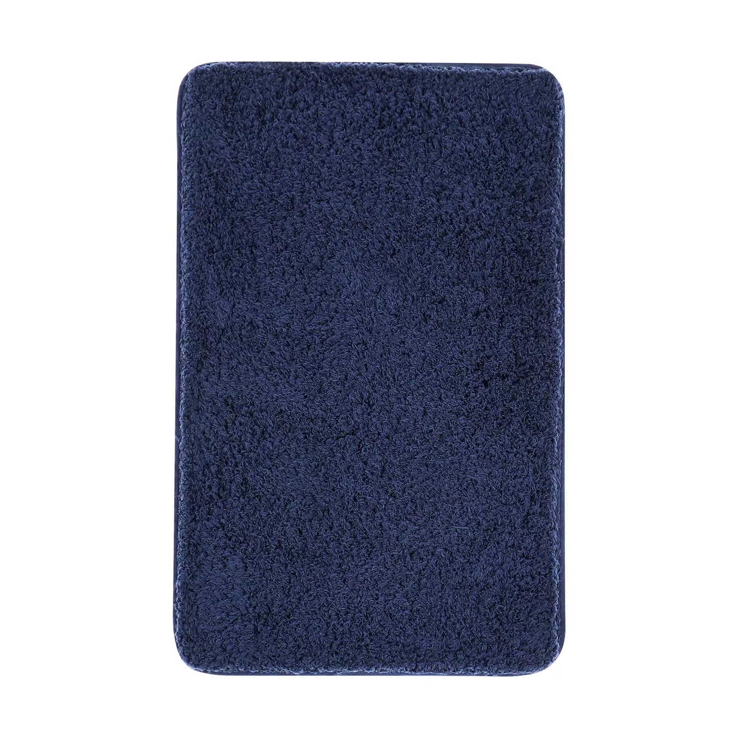 Microfiber fluffy bathroom mat