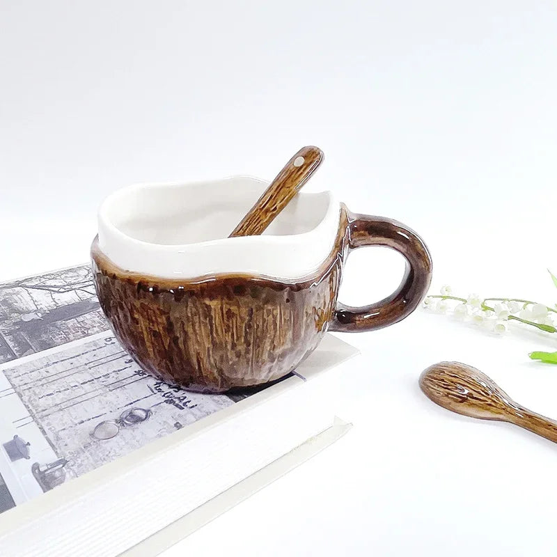 Coconut ceramic mug