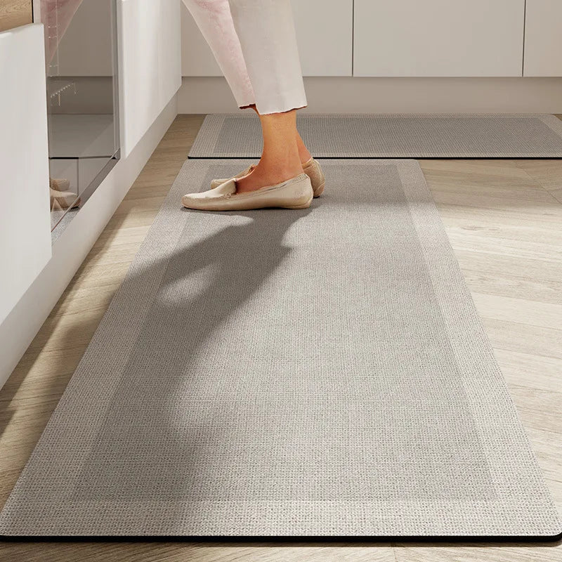 Super absorbent diatom floor mat