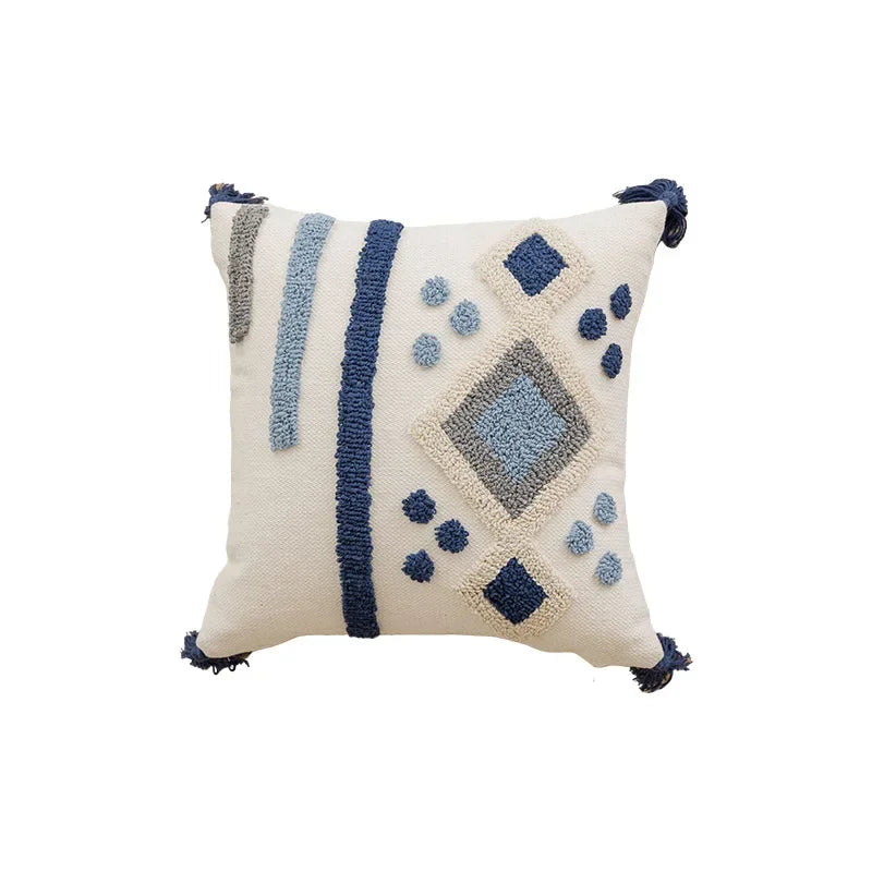 Blue tassle mixed covers