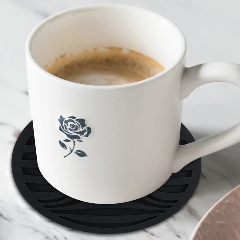 Silicone coaster set