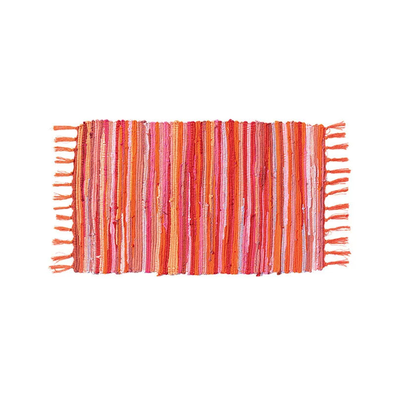 Cotton tassel mat
