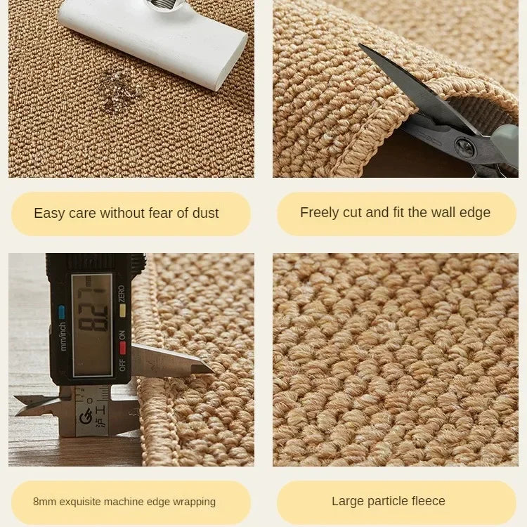 Luxury Handmade Stitched Sisal Carpet
