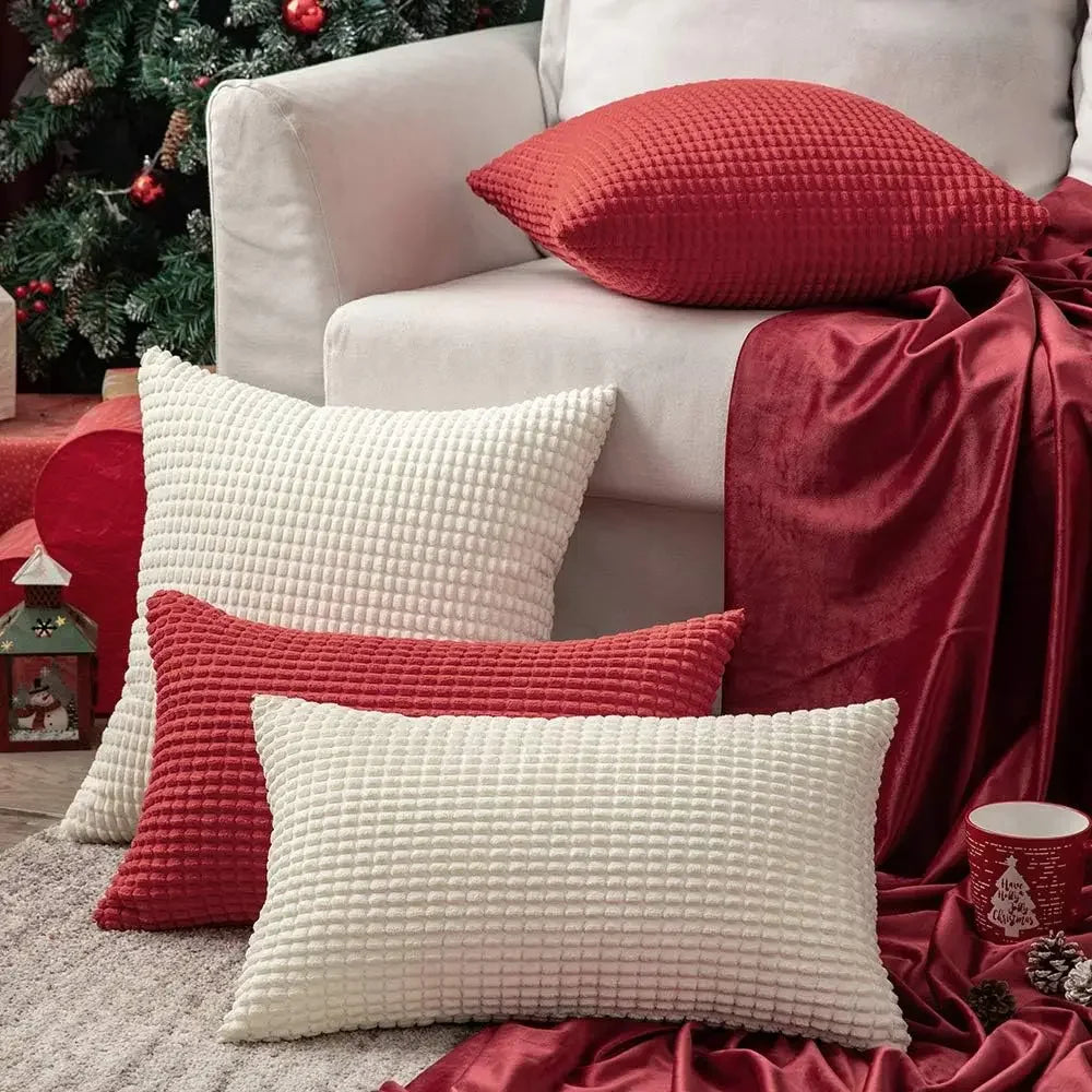 Mixed throw pillow cover