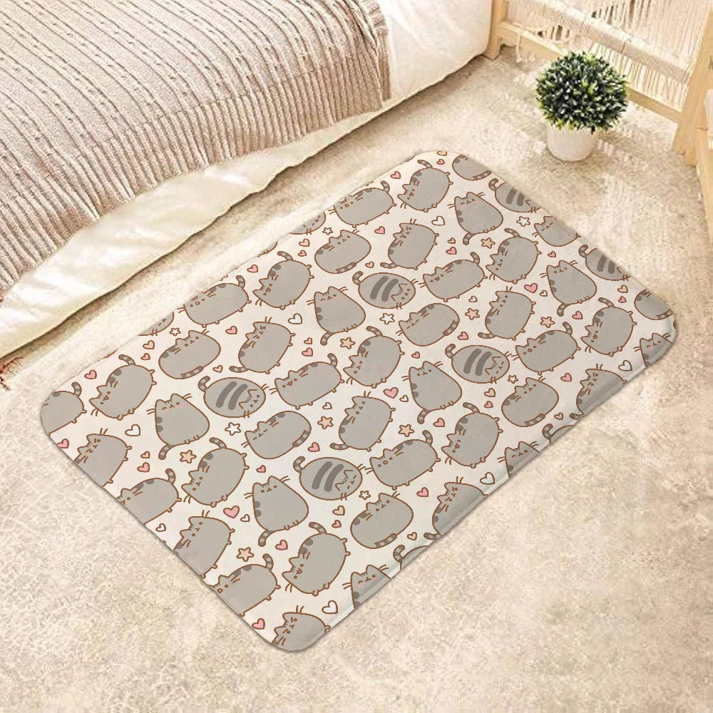 Kitty bath mat