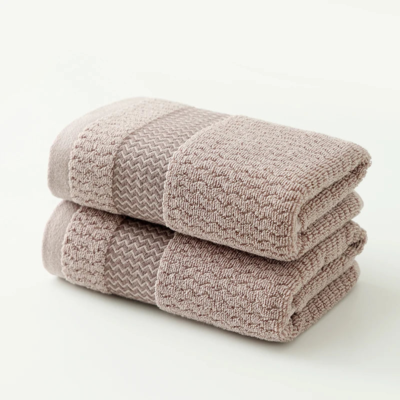 Set of 2 cotton face towels