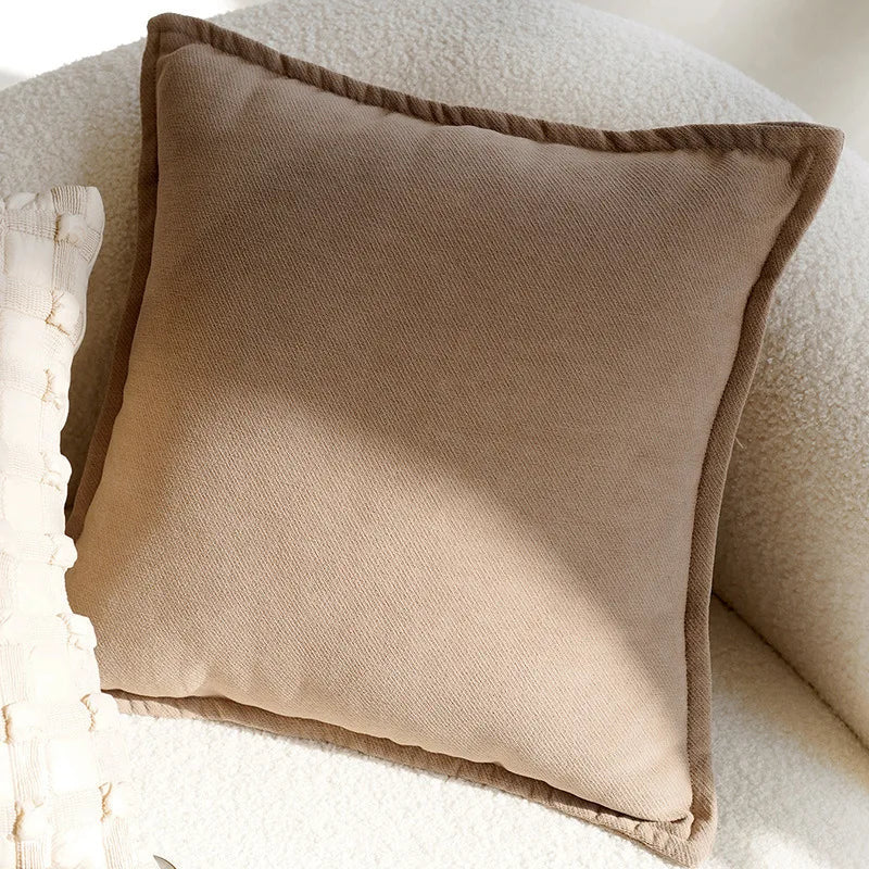 Cinnamon mixed pillow covers