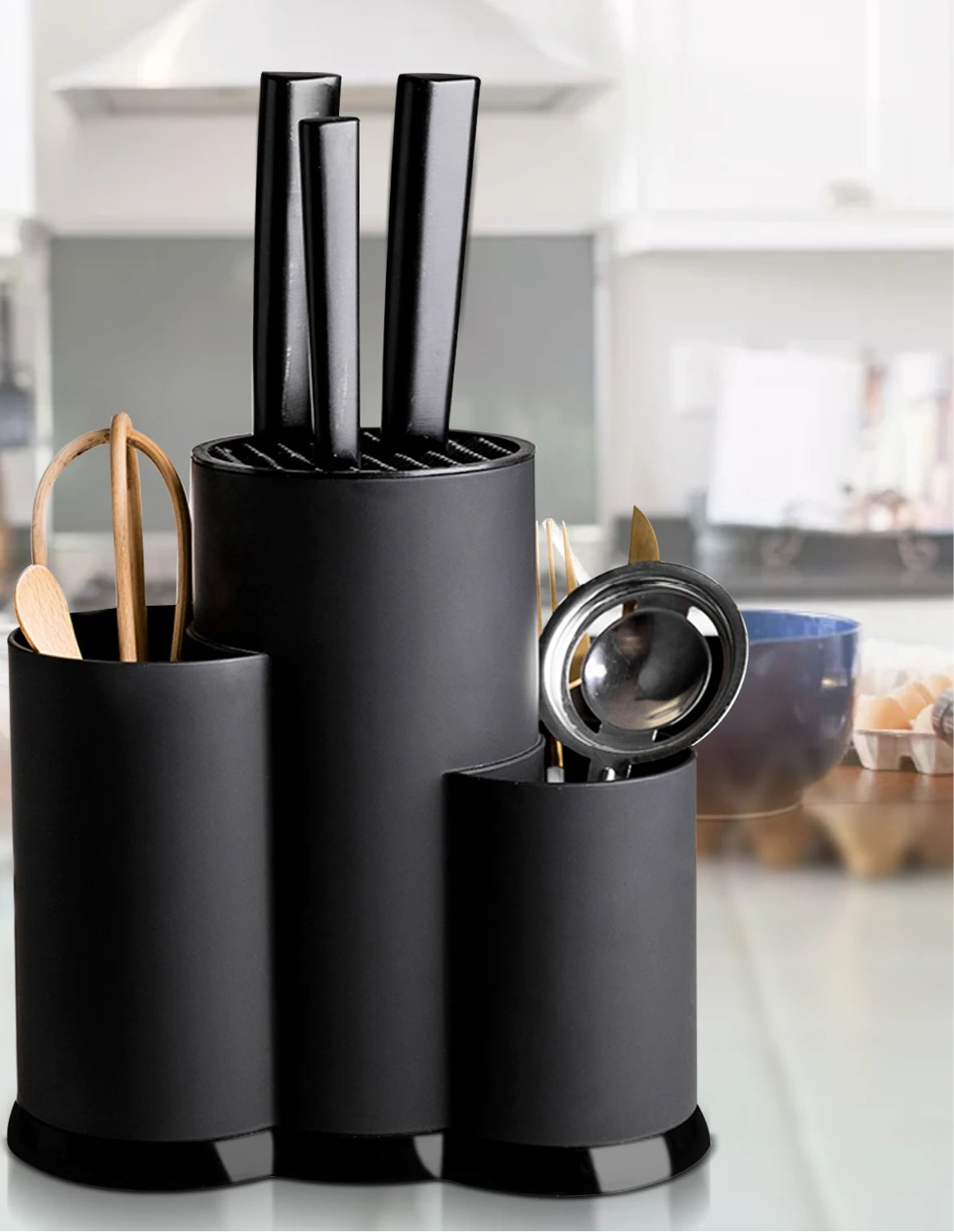 Multi function kitchen tool holder