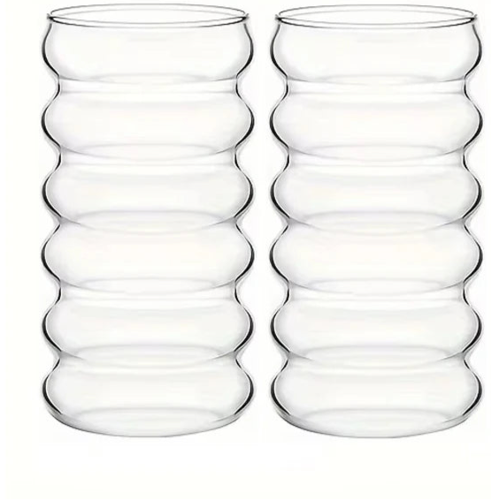 500ml wave glass set