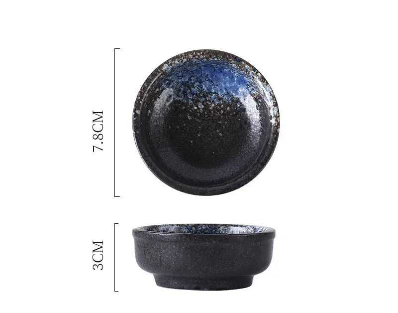 Ceramic dipping sauce dishes