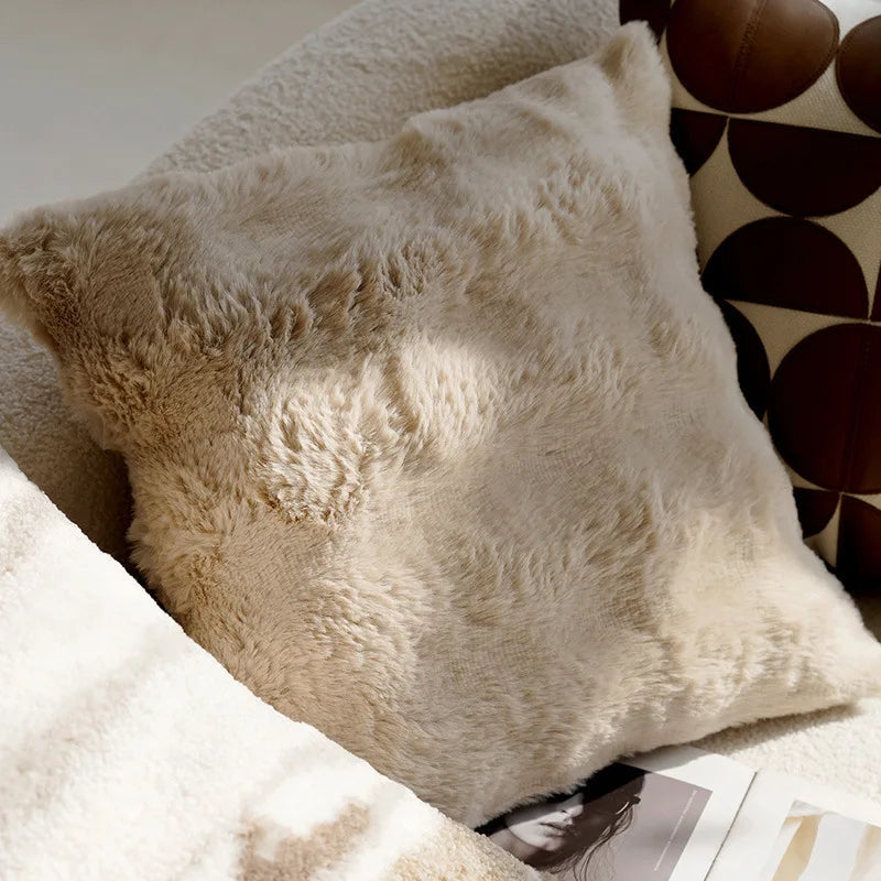 Cinnamon mixed pillow covers