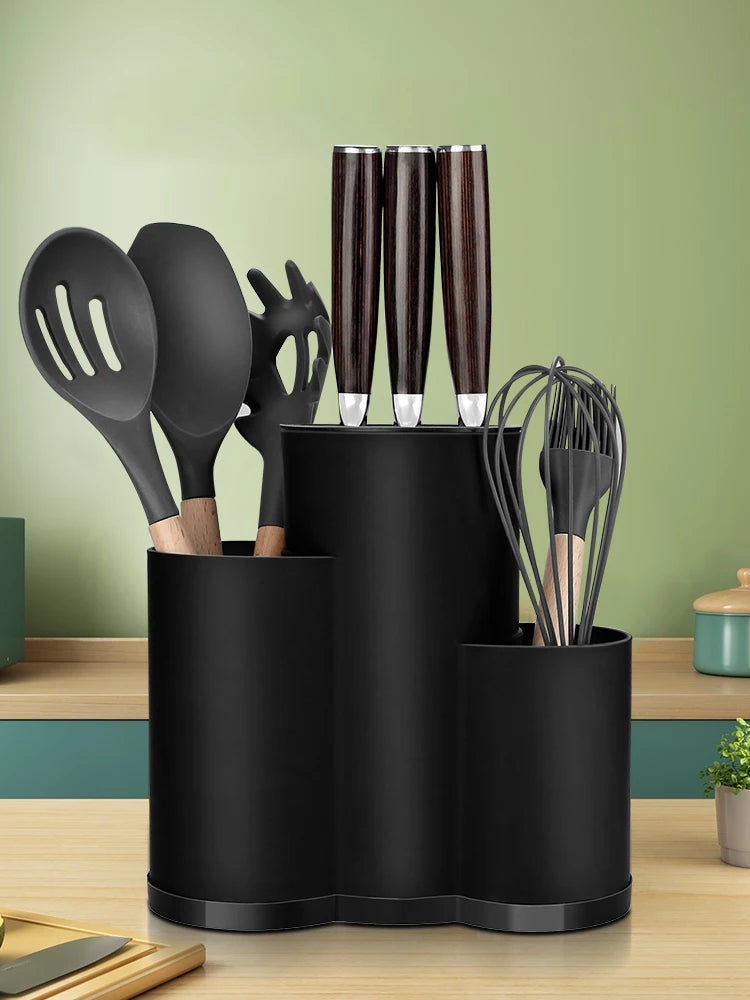 Multi function kitchen tool holder