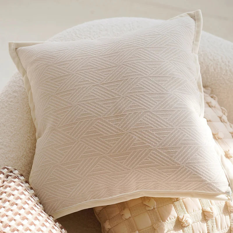 Cinnamon mixed pillow covers