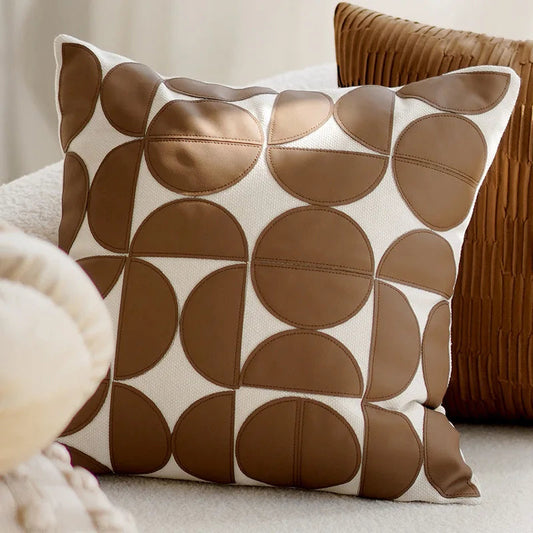 Cinnamon mixed pillow covers