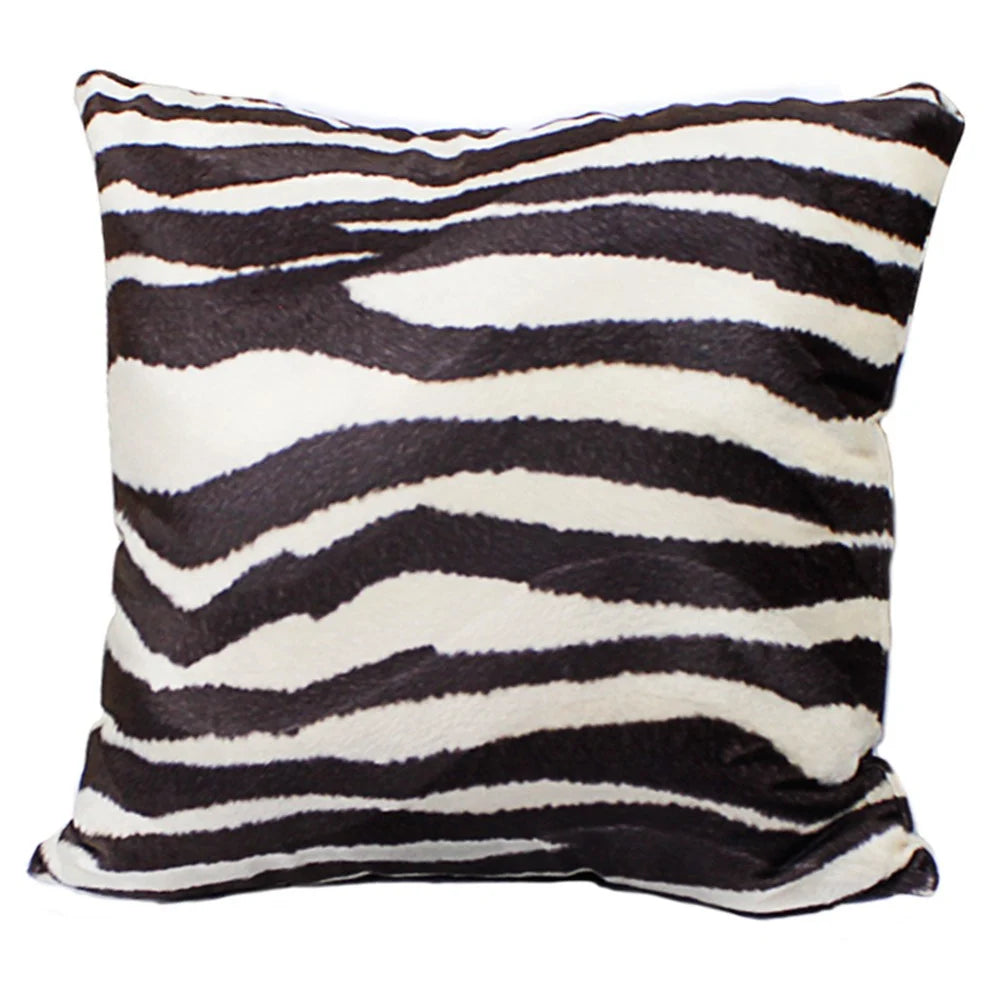 Print plush throw covers