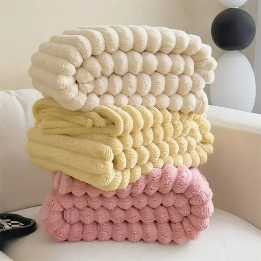 Wide Striped Blanket