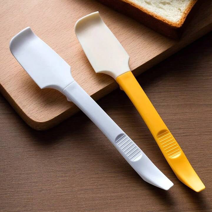 Multi-functional silicone scraper