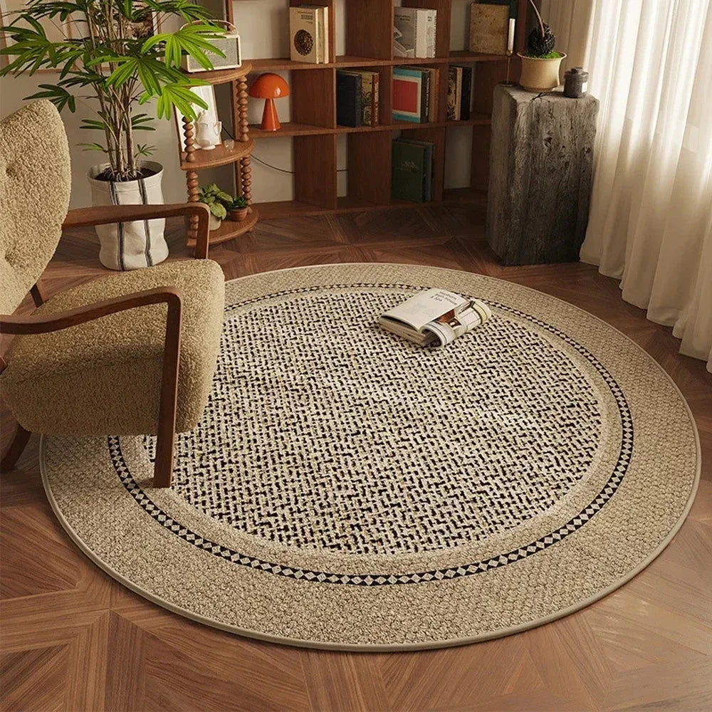 Round Simple Rug