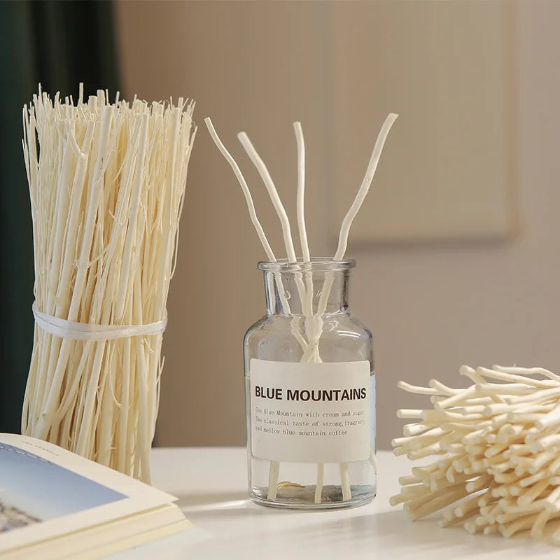 Fragrance diffusion fiber sticks