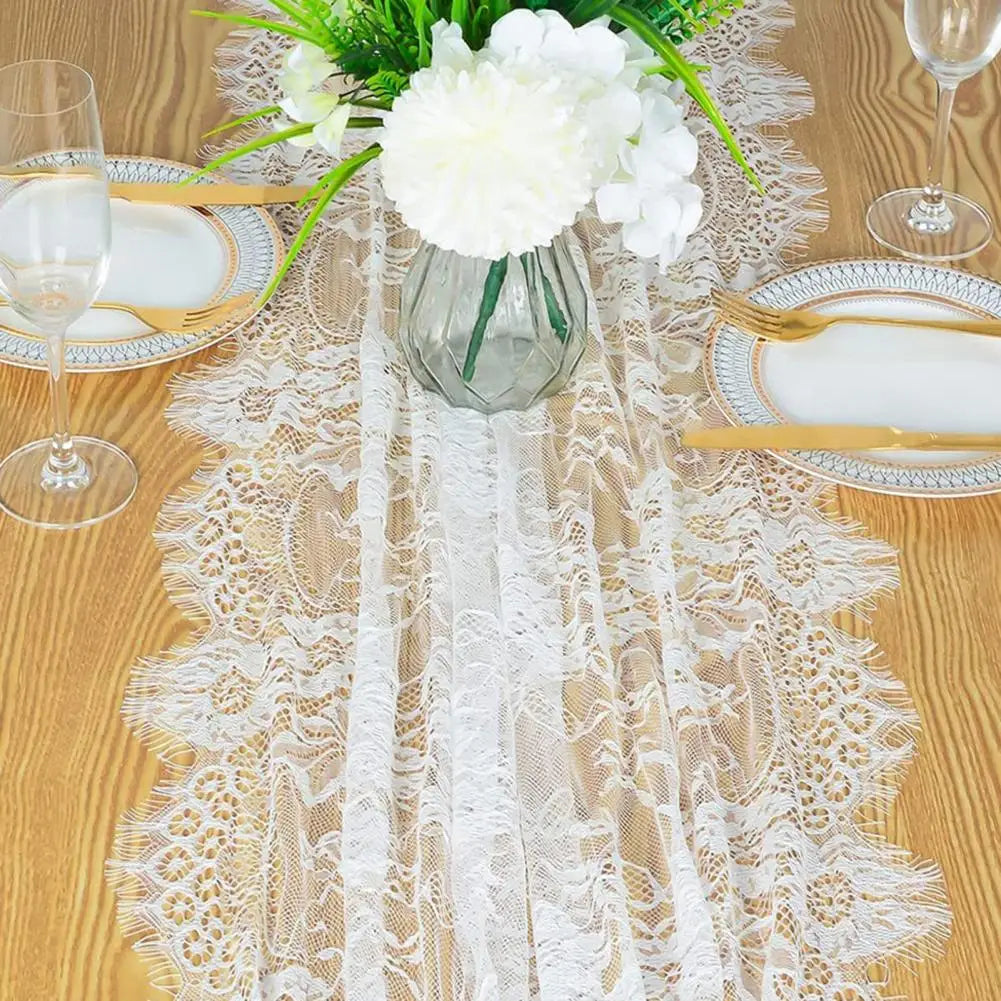 Floral Lace runner