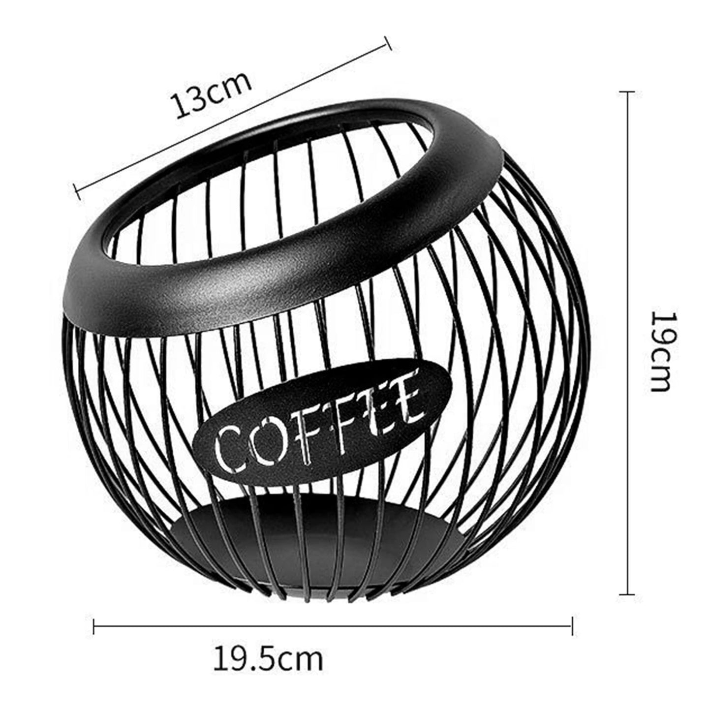 Capsule storage basket