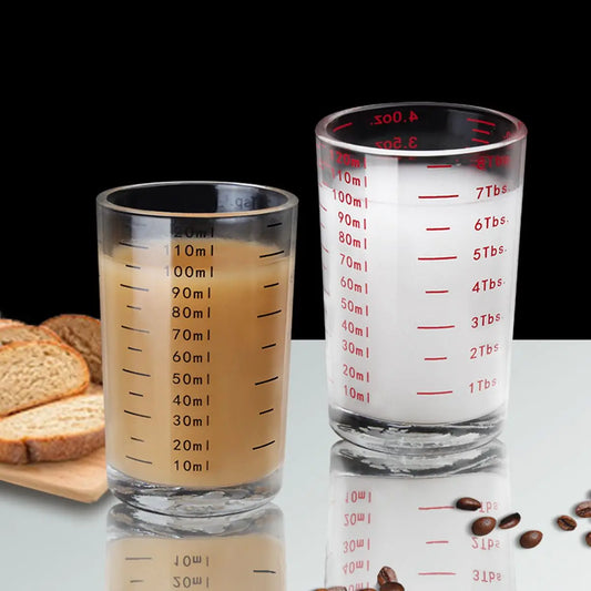 Shot glass measuring cup