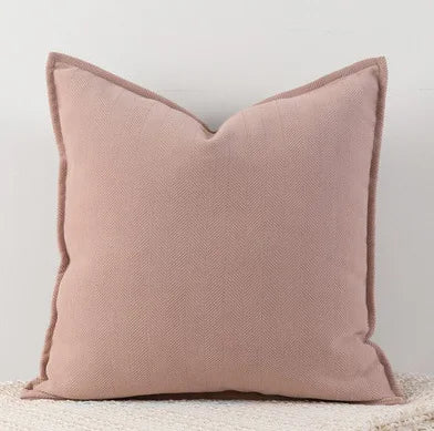 Solid cushion cover